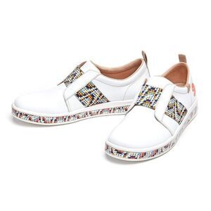 UIN Women’s s Sneakers Walking Casual Travel Skate Shoes (Illusion) New No Box
